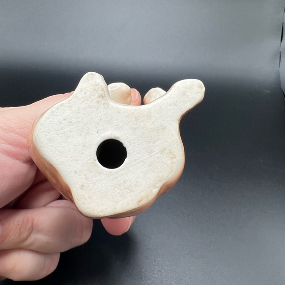 Vintage Porcelain Boxer Dog Figurine 3” Hand Painted - Picture 7 of 11